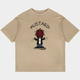 Mustard Oversized Skin Tee